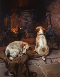 Bij de haard, 1894
