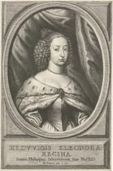 Portret van Hedwig Eleonora, koningin van Zweden