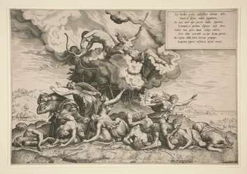 Apollo en Artemis doden Niobe
