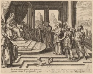 Sint Stefanus voor de Raad
