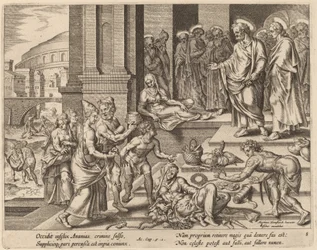 De Dood van Ananias en Saffira