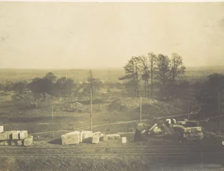 [De Gronden met Uitzicht op Penge], 1854