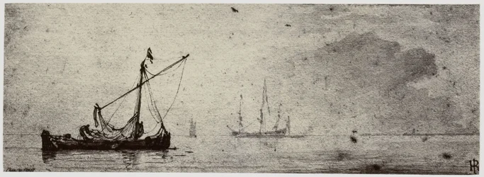 Van der Velde, Een schuit