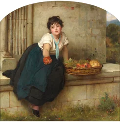 De fruitverkoper, 1877