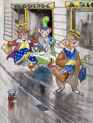 De stadsmuis en de plattelandsmuis