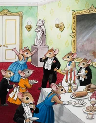 De stadsmuis en de plattelandsmuis