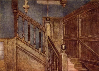 Trap van Sandford Manor Huis, 1898