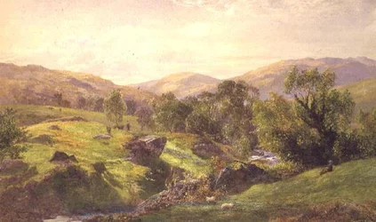 Een Welsh landschap