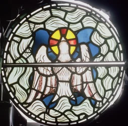 De Heilige Geest, uit het Scheppingsraam (detail)