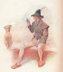 Launce en zijn hond, 1903