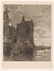 Huizen aan het water