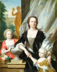 Sybilla Volkera Sighterman met haar Dochters