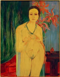 Gele naakt