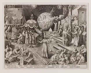 Temperantia Temperance uit De Zeven Deugden, 1560