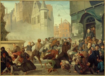 Bestorming van Backhaus Breslau