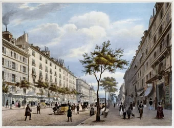 Le boulevard des Italians - in 