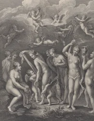 Hera, Aphrodite en Athena bereiden zich voor op de schoonheidswedstrijd