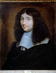 Vermoedelijk portret van Jean Baptiste (Jean-Baptiste) Colbert (1619-1683), intendant van financiën van Lodewijk XIV (detail)