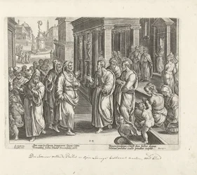 Paulus redetwist met de tovenaar Elymas