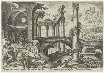 De dronkenschap van Noach De onheilsdagen van het Joodse volk