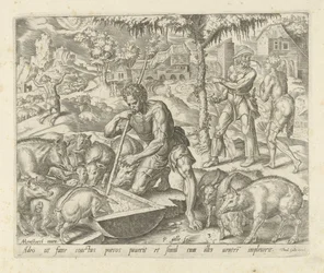 De verloren zoon als varkenshoeder