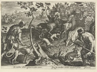 Hertenjacht met vallen