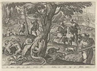 Jacht op wilde katten (Jachttaferelen)