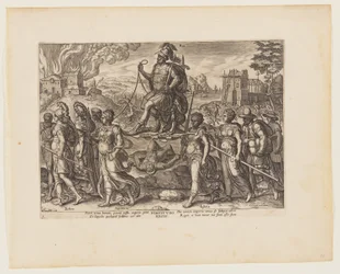 De macht van de koning [3 Esdras 4:3-8], uit De vier sterkste machten