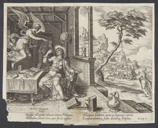 De engel verschijnt aan St. Philip