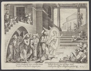 De Engel die de Apostelen uit de Gevangenis Bevrijdt