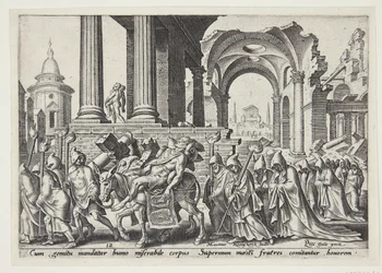 De begrafenis van Samson