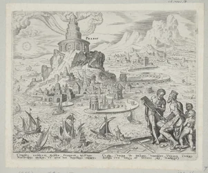 De vuurtoren van Alexandrië