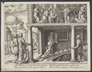 De terugkeer van de apostelen van de Olijfberg en de verkiezing van Matthias als apostel