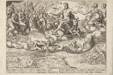 De triomf van Christus of de eeuwigheid