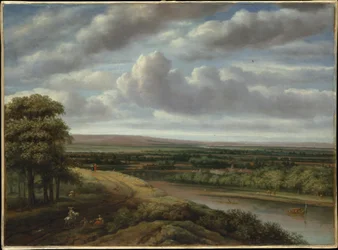 Uitgestrekt boslandschap
