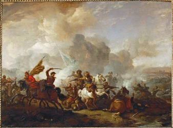 Schermutseling tussen Orientals en Imperials ...