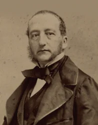 Portret van de pianist en componist Sigismund Thalberg 1812-1871, ca. 1860