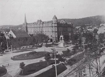Dominion Square en Windsor Hotel, Montreal