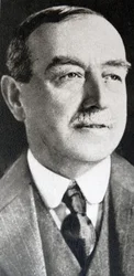 Tsjechische kabinet met president Tomas Masaryk