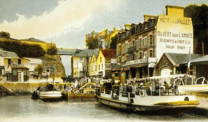 Ansichtkaart van Dinard, Bretagne, ca. 1900