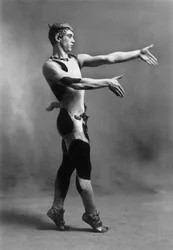Vaslav Nijinsky als een Faun
