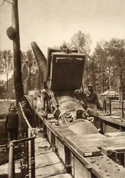 Snel ladend spoorwegkanon