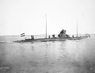 Duitse onderzeeër, ca. 1915