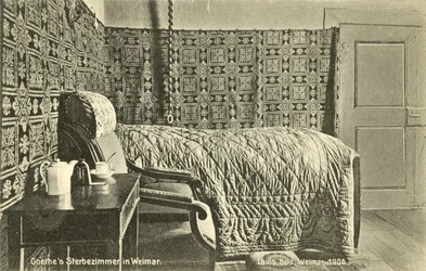 Sterfkamer van Goethe, Weimar
