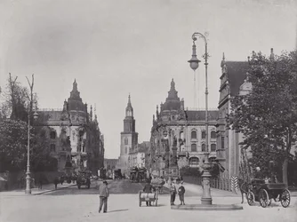 Kaiser Wilhelm-brug en Kaiser Wilhelm-straat