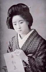 Japans meisje, ca. 1910
