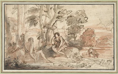 Ermina bij de herders