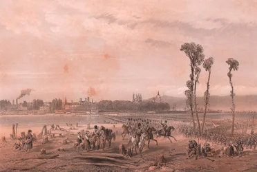 Ontmoeting van de keizers van Frankrijk en Oostenrijk in Villafranca di Verona