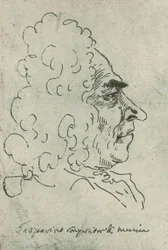 Francesco Gasparini (door Pier Leone Ghezzi) Rom, Bibl Vat - Codici Ottoboniani latini 3113, fol8