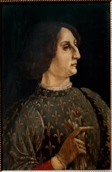 Portret van Galeazzo Maria Sforza, hertog van Milaan